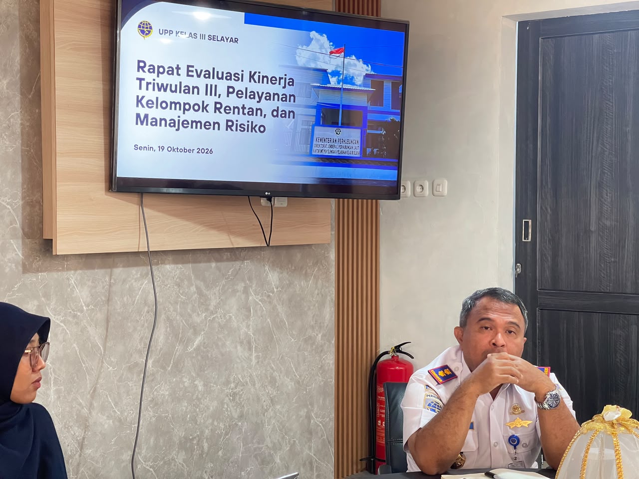UPP Selayar mengelar Rapat Evaluasi Kinerja Triwulan III Tahun 2026